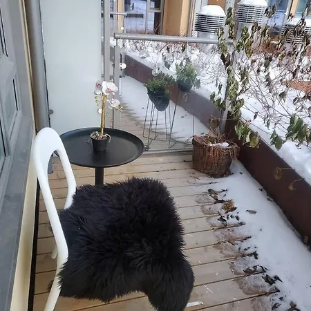 Practical Flat Connected With Garden Apartment *
